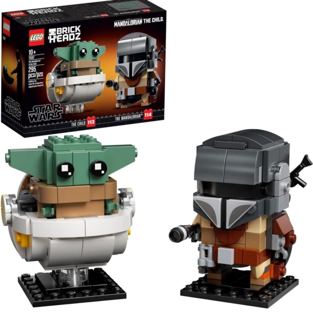 LEGO BrickHeadz Star Wars The Mandalorian & The Child 75317 'Baby Yoda'